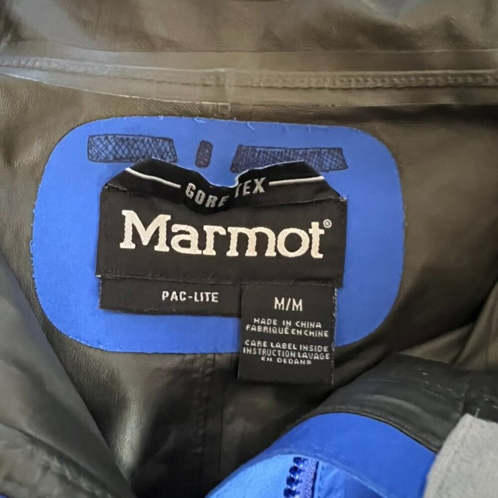 Marmot Gortex Paclite Shell (Medium, Blue) - Picture 5 of 7